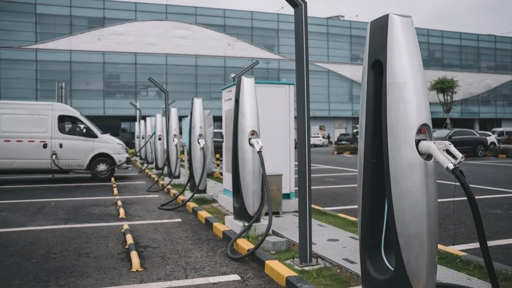 Electric Vehicle Charging Station in Stafford